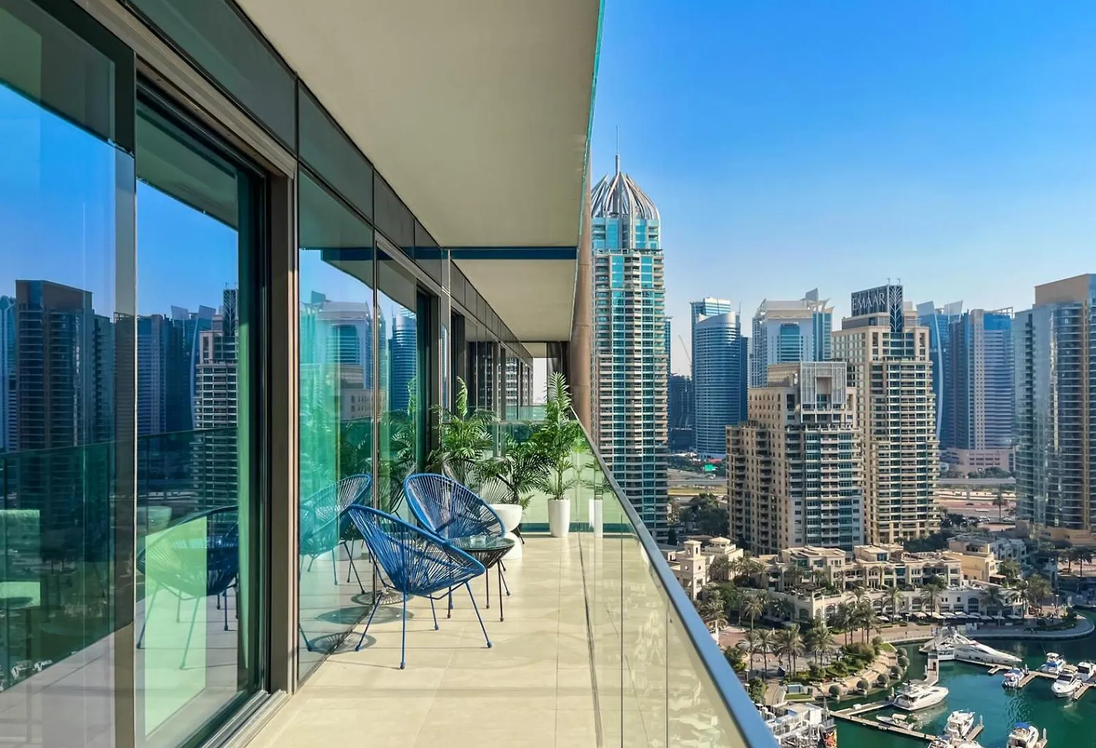 Livbnb - 2Br Apartment With Breathtaking Marina View دبي