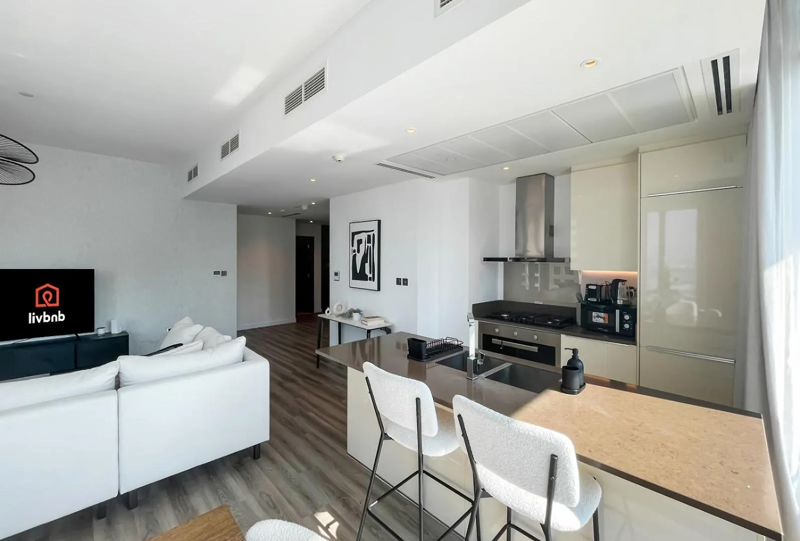 Livbnb - 2Br Apartment With Breathtaking Marina View دبي 0*,